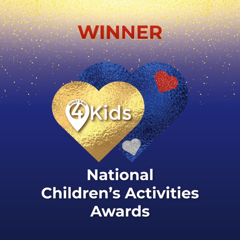 A What's On 4 Kids Awards Winner!